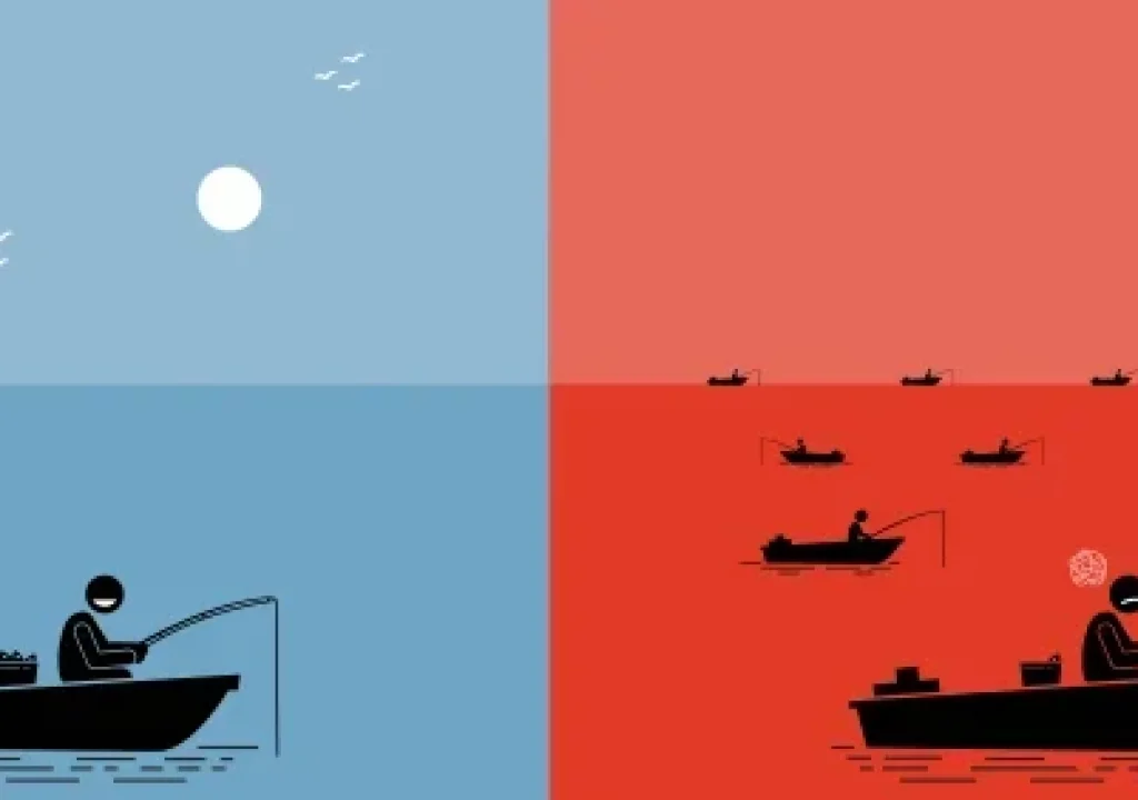 oceanos azules y oceanos rojos