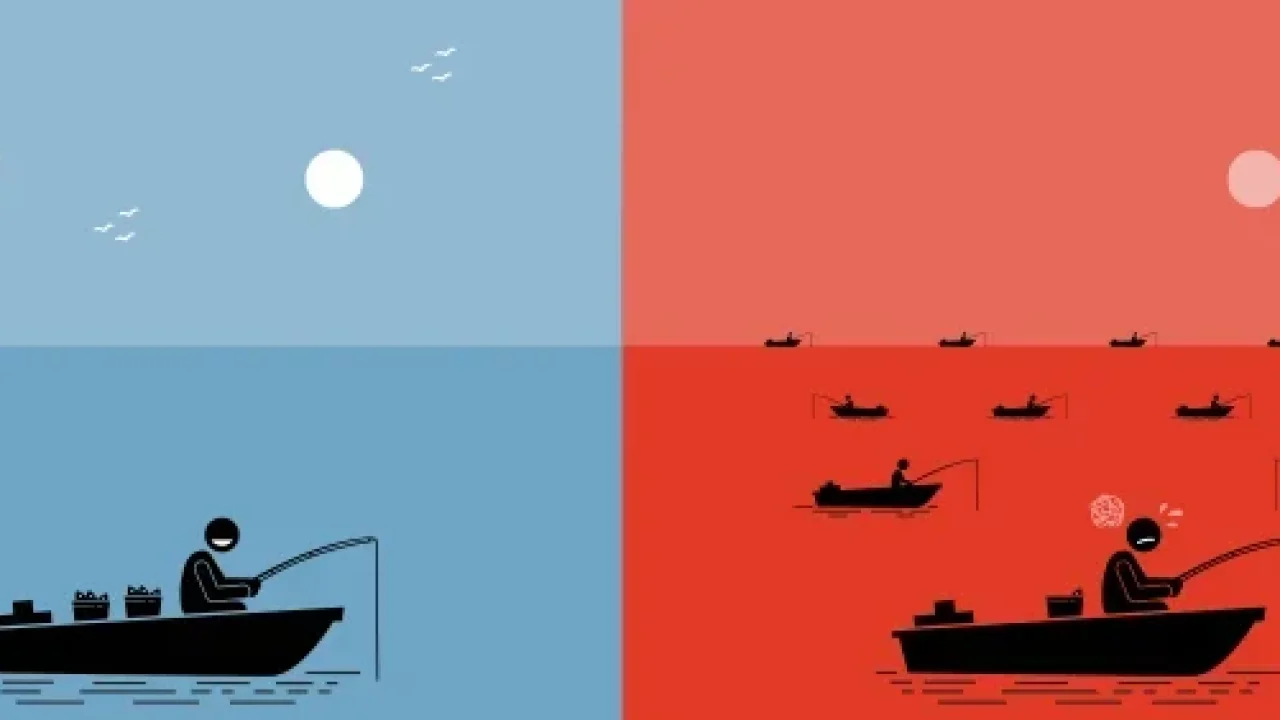 oceanos azules y oceanos rojos
